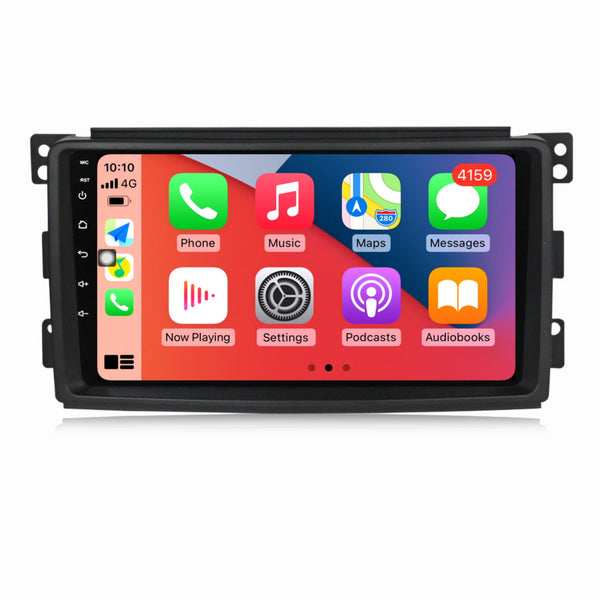 SCUMAXCON 9' 2+32G  ANDROID13 WIRELESS CARPLAY ANDROIDAUTO BLUETOOTH WIFI USB GPS IPS TOUCH  For Mercedes Benz Smart fortwo 2006-2015