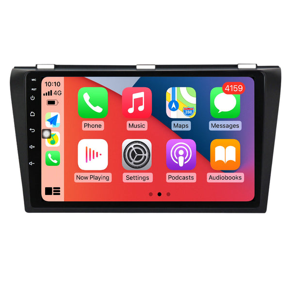 SCUMAXCON 9' 2+32G  ANDROID13 WIRELESS CARPLAY ANDROIDAUTO BLUETOOTH WIFI USB GPS IPS TOUCH  For For Mazda 3 2004-2009