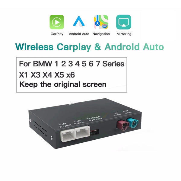 Joyeauto – boîtier de module carplay sans fil, pour BMW E92/E93/E63/E64/E84/E70