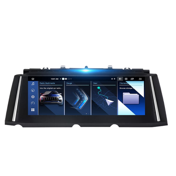 Scumaxcon Car Stereo Video Player, Carplay GPS Navigation, NBTHead Unit for BMW 7 Series, F01, F02, 128-2009, CIC