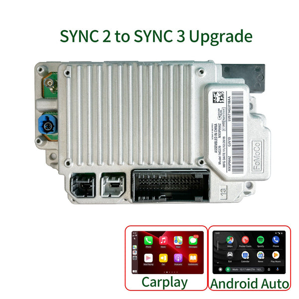 Sync 3.4 SYNC 2 to SYNC 3 Upgrade Kit APIM Module Carplay Android Auto For Ford, Lincoln,and Mustang