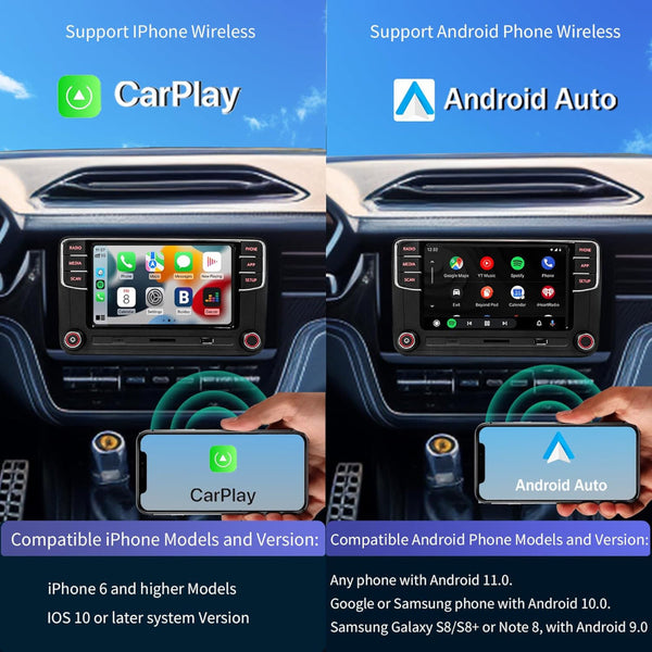 SCUMAXCON RCD330 RCD360 PRO3S kabelloses Carplay Android Auto OPS BLUETOOTH